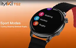 Смарт-годинник iMiki TG-2 Magnetic Strap AMOLED Black - мініатюра 6
