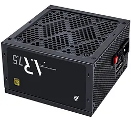 Блок живлення 750 Вт, 1stPlayer PS-750AR, чорний, 80+ золотистий, Active PFC, 12 см, 3xMolex/5xSATA/4x6+2-pin/2x4+4-pin