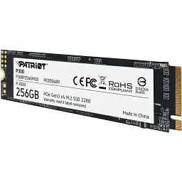 SSD внутрішні Patriot P300 256GB M.2 2280 NVMe PCIe 3.0 x4 (P300P256GM28) - мініатюра 4