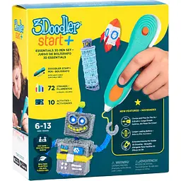 3D-ручка для дитячої творчості 3Doodler Start Plus Креатив Плюс 72 стрижні (SPLUS EFG)