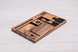 Дерев'яний органайзер для гаджетів ecoWalnut 310х227х182 мм - мініатюра 4