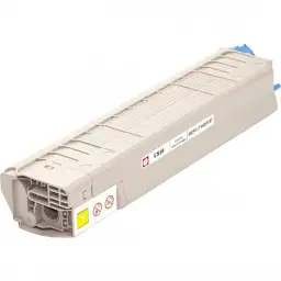 Тонер-картридж BASF OKI C810 Yellow 44059117/44059105 (KT-C810Y) - мініатюра 3