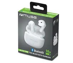 Навушники Muse M-270 TWS білі - мініатюра 4