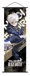 Гобелен Синя в'язниця: Блю Лок Наги Blue Lock Nagi 70x25 см