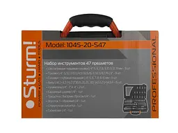 Набір глибоких головок Sturm 1045-20-S47