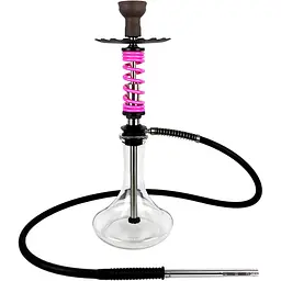 Кальян Trumpet Hookah Rider S Pink (колба Craft Clear) - мініатюра 2