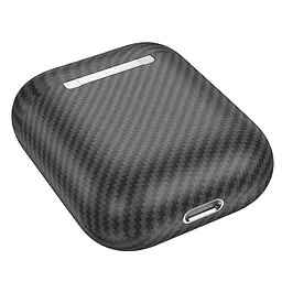 Bluetooth Стерео Гарнітура Hoco EW41 Plus, TWS, carbon version, BT5.3, 35mAh, 350mAh, 6h, Чорний - мініатюра 4