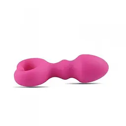 Анальна пробка Toyz4lovers Heart Clip Tip, 9 см (рожевий) - мініатюра 3