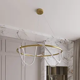 Люстра MJ-Light ROPE D800 4000K GD 10021 - мініатюра 2