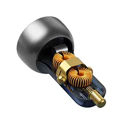 Автомобільний зарядний пристрій Baseus Particular Digital Display QC+PPS Dual Quick Charger Car Charger 65W CCKX-C0A Silver - мініатюра 4
