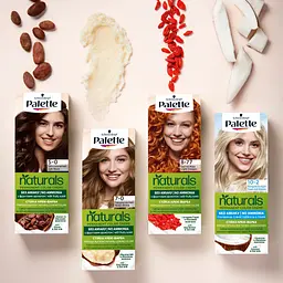 Уцінка. Стійка крем-фарба для волосся Schwarzkopf Palette Naturals, без аміаку, 5-0 Світло-каштановий, 110 мл  - мініатюра 8