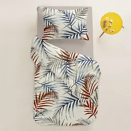 Дитяча постільна білизна в ліжечко BEIGE FOLIAGE CS3 COSAS (4822052079423) - мініатюра 2
