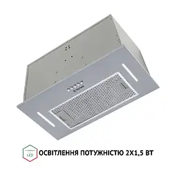 Витяжка повновбудована PERFELLI BI 5653 I 1000 LED - мініатюра 6