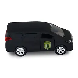 Машинка инерционная TechnoDrive Toyota Alphard УДА Шевроны Героев (IM-176-M-973) - миниатюра 4