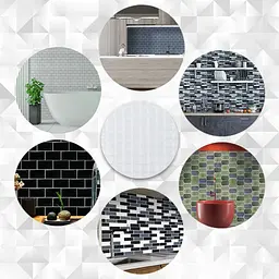 Самоклеюча поліуретанова плитка Wall Sticker 235х235х1мм (D) SW-00001940 - мініатюра 5
