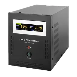 ДБЖ з правильною синусоїдою 48V LPY-B-PSW-6000VA+(4200Вт)10A/20A - мініатюра 2