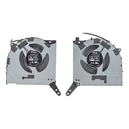 Вентилятори для Lenovo Legion 5, 15ARH7H Type 82RD, (DC 12V CPU+GPU, FPN6 + FPN7)