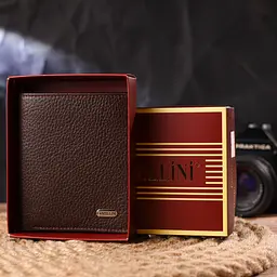 Чоловічий шкіряний портмоне Canpellini 10х11,5х1 см acs0025048 - мініатюра 8