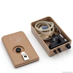 Компресор на батарейках BOYU Portable Air Pump (D-200) - мініатюра 7