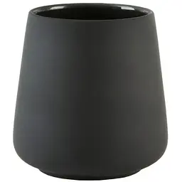 Склянка для зубних щіток МВМ MY HOME Jersey, 400 мл, чорний (BA-16 BLACK)