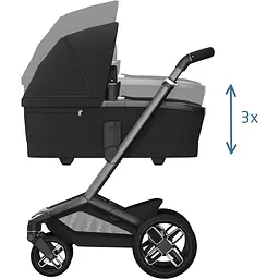 Коляска Maxi-Cosi Fame 2 в 1 Twillic Black - мініатюра 14