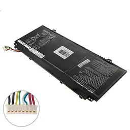 Акумулятор для ноутбука Acer AP15O3K (З ВУШКАМИ) (Aspire S5-371, Swift 5 SF514-51) 11.25V 4030 mAh 45.3Wh Black - мініатюра 2
