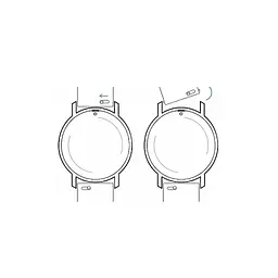 Ремінець до смарт-годинника BeCover Milanese Style для Samsung Galaxy (20mm)/Watch 5/ Watch 4.../Gear S2 Classic/Gear Sport Black (707671) - мініатюра 7