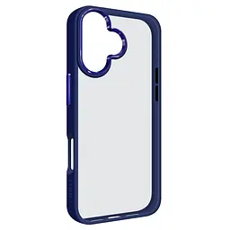 Чехол для Apple iPhone 16, UNIT2, синий, ударопрочный, прозрачный противоударный чехол-накладка из TPU и поликарбоната (PC), с защитными бортиками, защита всего корпуса от ударов и царапин, ArmorStandart (ARM78744)