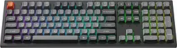 Клавіатура бездротова Keychron K10 Max Keychron Super Banana Switch Black RGB (K10M-H4-UA) - мініатюра 2