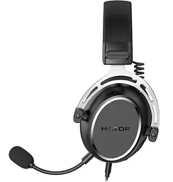 Ігрові навушники з мікрофоном HATOR ESH-05 HYPERGANG 3 Hi-Res Black - мініатюра 3