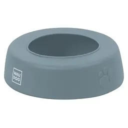 Миска-непроливайка Waudog Silicone, 750 мл, сірий (507811)