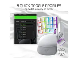Клавіатура Razer Tartarus Pro Mercury (RZ07-03110200-R3M1) - мініатюра 4