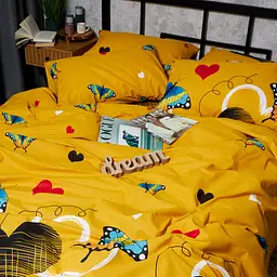 Набір наволочок Moon&Star Бязь Gold Люкс Butterfly Bloom 60х60 см 2 шт - мініатюра 2