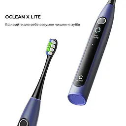 Електрична зубна щітка Oclean X Lite Blue - мініатюра 2