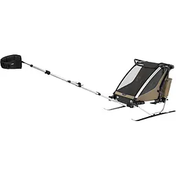 Дитяча коляска Thule Chariot Cross 2 Double (Faded Khaki) (TH 10201037) - мініатюра 8