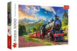 Пазли - 1000 елм. - 10929 "Подорож поїздом", Trefl