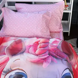 Комплект постільної білизни MirSon Kids Time 17-0715 Dreamy Pink Unicorn Ranforce Elite 143 x 210 см (2200010620610) - мініатюра 4