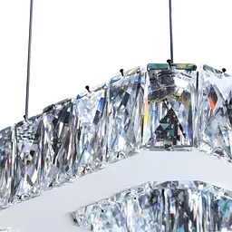 Люстра підвісна Brille з пультом LED 184W WW+NW+CW CH (BR-993S/4) - мініатюра 2