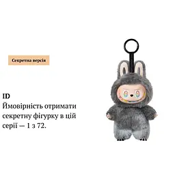 М'яка іграшка сюрприз Лабубу коллекционна фігурка брелок Labubu 3й сезон в коробці 14 см - мініатюра 3