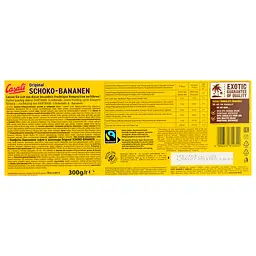 Цукерки Casali Chocolate Bananas суфле у шоколаді 300 г - мініатюра 3