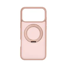 Противоударный чехол-панель для Apple iPhone 17 Pro Max, Unit Stand2, розовый, силикон + поликарбонат, защита всего корпуса, с подставкой, поддержка магнитных держателей и беспроводной зарядки (MagSafe), ArmorStandart (ARM86338)