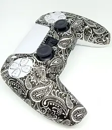 Чохол на геймпад Silicone Case для Sony DualSense White Ornament [59967] - мініатюра 3