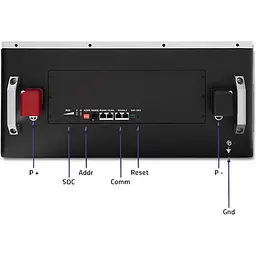 Акумулятор Qoltec LiFePO4 48V [48V/200Ah/9600Wh] [53879] [111600] - мініатюра 7