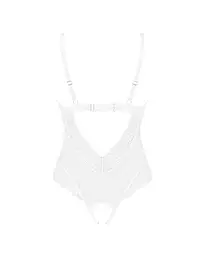 Obsessive Heavenlly crotchless teddy XS/S - мініатюра 4