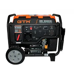 Генератор інверторний GTM 5,0/5,5 кВт, однофазний, ручний запуск (DK6000Xi) - мініатюра 2