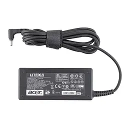 Блок живлення для ноутбука Acer 19V 3.42A 3.0x1.1mm, 65W, (кутовий штекер, PA-165-02, A+)