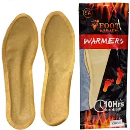 Термоустілки для взуття Heat Insoles HI-39, хімічні, розмір 36–39, одноразові, діють до 10 годин