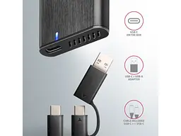 Кишеня для накопичувача AXAGON SuperSpeed Black (EEM2-SB2) - мініатюра 4