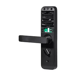 Замок біометричний автономний Trinix TRL-7703WF Black L/R з Bluetooth, зчитувачем відбитків пальців і карт Mifare (65-00082) - мініатюра 9