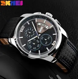Чоловічий годинник Skmei 9106 Spider blue - мініатюра 5